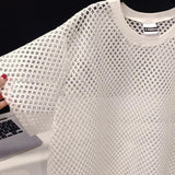 Oversized Sport Mesh Top