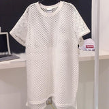 Oversized Sport Mesh Top