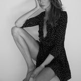 Ruffled Star Mini Dress