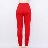 Cotton Striped Trousers