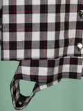 Oversized Plaid Cut Shirt