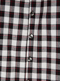 Oversized Plaid Cut Shirt