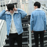 Reversible Sherpa Denim Coat