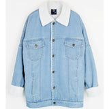 Reversible Sherpa Denim Coat
