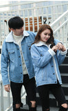 Reversible Sherpa Denim Coat