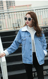 Reversible Sherpa Denim Coat