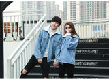 Reversible Sherpa Denim Coat