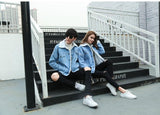 Reversible Sherpa Denim Coat