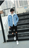 Reversible Sherpa Denim Coat