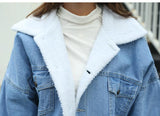 Reversible Sherpa Denim Coat