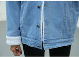 Reversible Sherpa Denim Coat