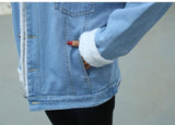 Reversible Sherpa Denim Coat
