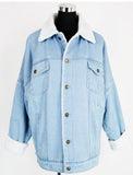 Reversible Sherpa Denim Coat