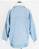 Reversible Sherpa Denim Coat