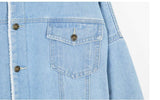 Reversible Sherpa Denim Coat