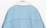 Reversible Sherpa Denim Coat