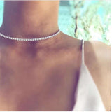 CZ Diamond Choker