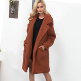 Long Sherpa Teddy Jacket