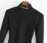 "Russian Youth" Embroidered Bodysuit