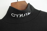 "Russian Youth" Embroidered Bodysuit