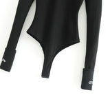 "Russian Youth" Embroidered Bodysuit