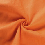 Cropped Orange Denim Jacket