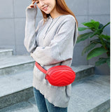 Basic Leather Waist Bag