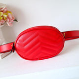 Basic Leather Waist Bag