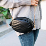 Basic Leather Waist Bag