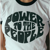 "Power To The People" Tee