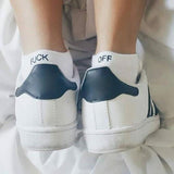 "Fuck Off" Ankle Socks