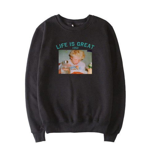 "Life is Great" Pullover