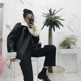 Wool Lined Leather Jacket