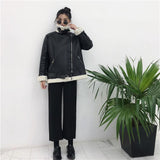 Wool Lined Leather Jacket