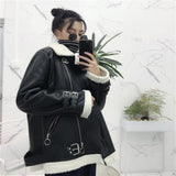 Wool Lined Leather Jacket