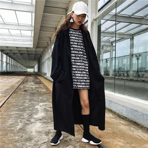 Oversized Ankle Hoodie