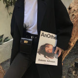 Small Alligator Crossbody Belt Bag