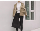 Corduroy Large Pocket Jacket