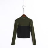 Half Meshed Top