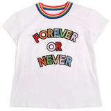 "Forever or Never" Holographic Tee