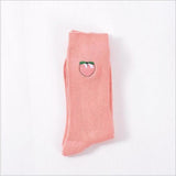 Fruit Embroidered Socks