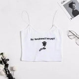 "Hey There Demons, It's Me Ya Girl" Crop Top