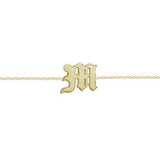 Old English Single Letter Choker (Customizable)