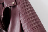 Classic Leather Motorcycle Jacket