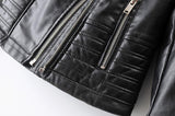Classic Leather Motorcycle Jacket
