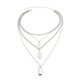 Virgin Mary 3 Piece Pendant Chain