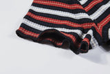 Striped Knitted Top