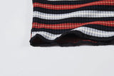 Striped Knitted Top