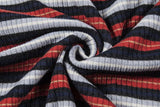 Striped Knitted Top