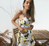 Lemon Cami Top & Skirt (2 Pc Set)